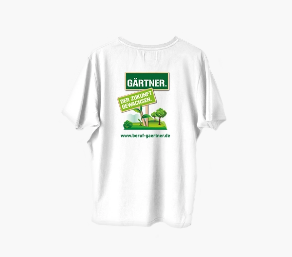 T-Shirt: Gärtner. Der Zukunft gewachsen